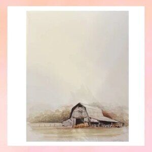 Watercolor Wall Art- Farm House Print